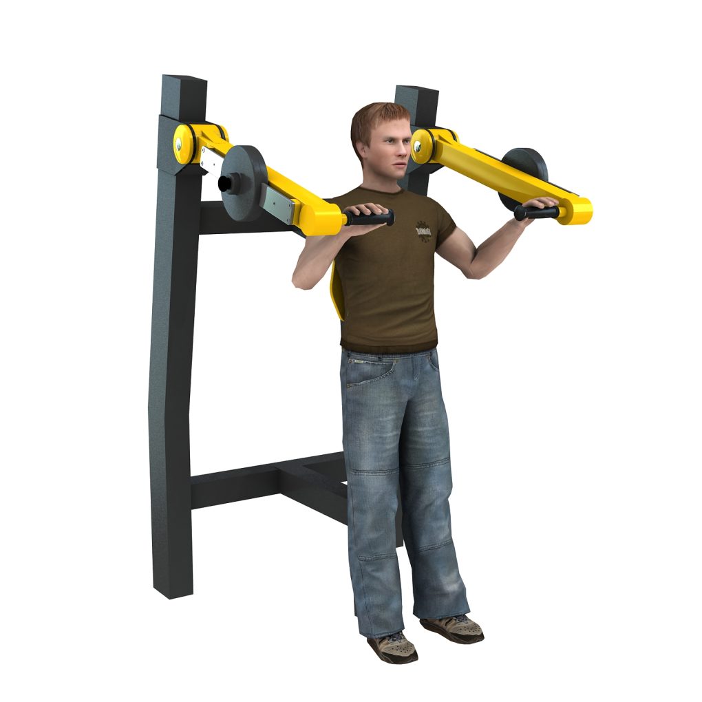 FVF-101-1 立式推举训练器